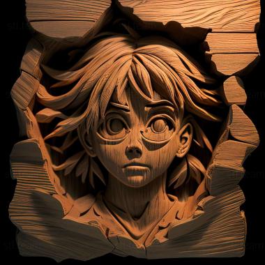 3D model Detective Conan The Bride of Halloween anime (STL)